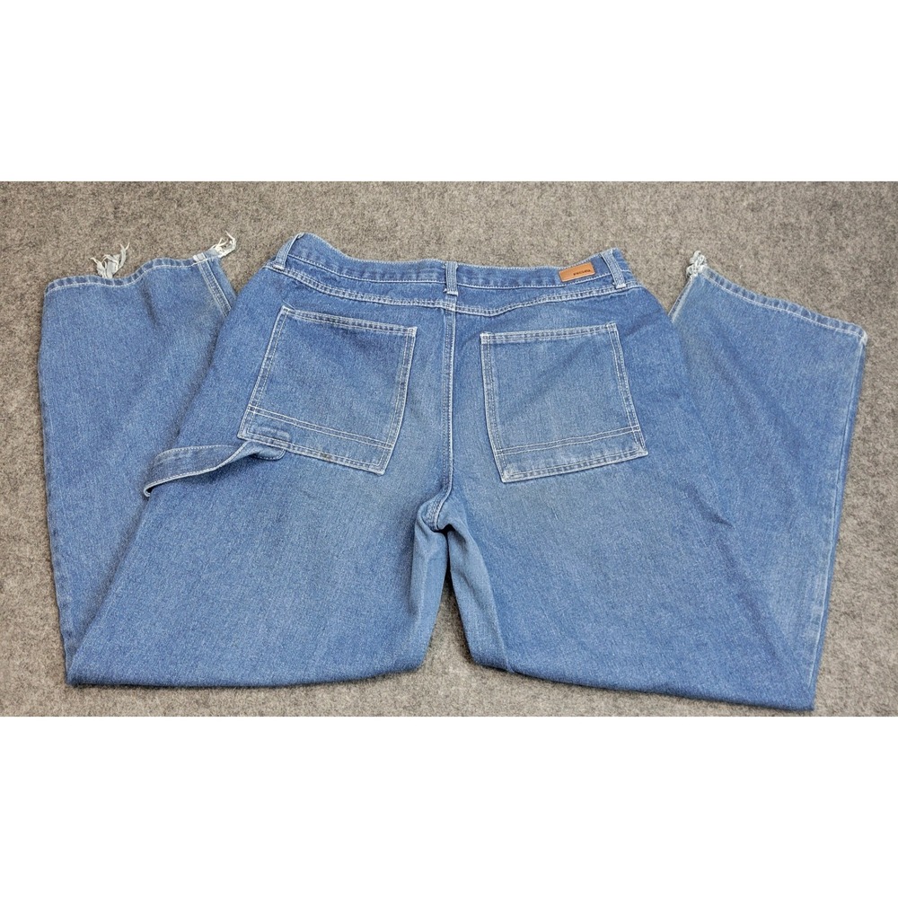 RSQ Carpenter Jeans Mens‎ 32 Blue Denim Boho Streetwear Grunge Rodeo Hammer Loop